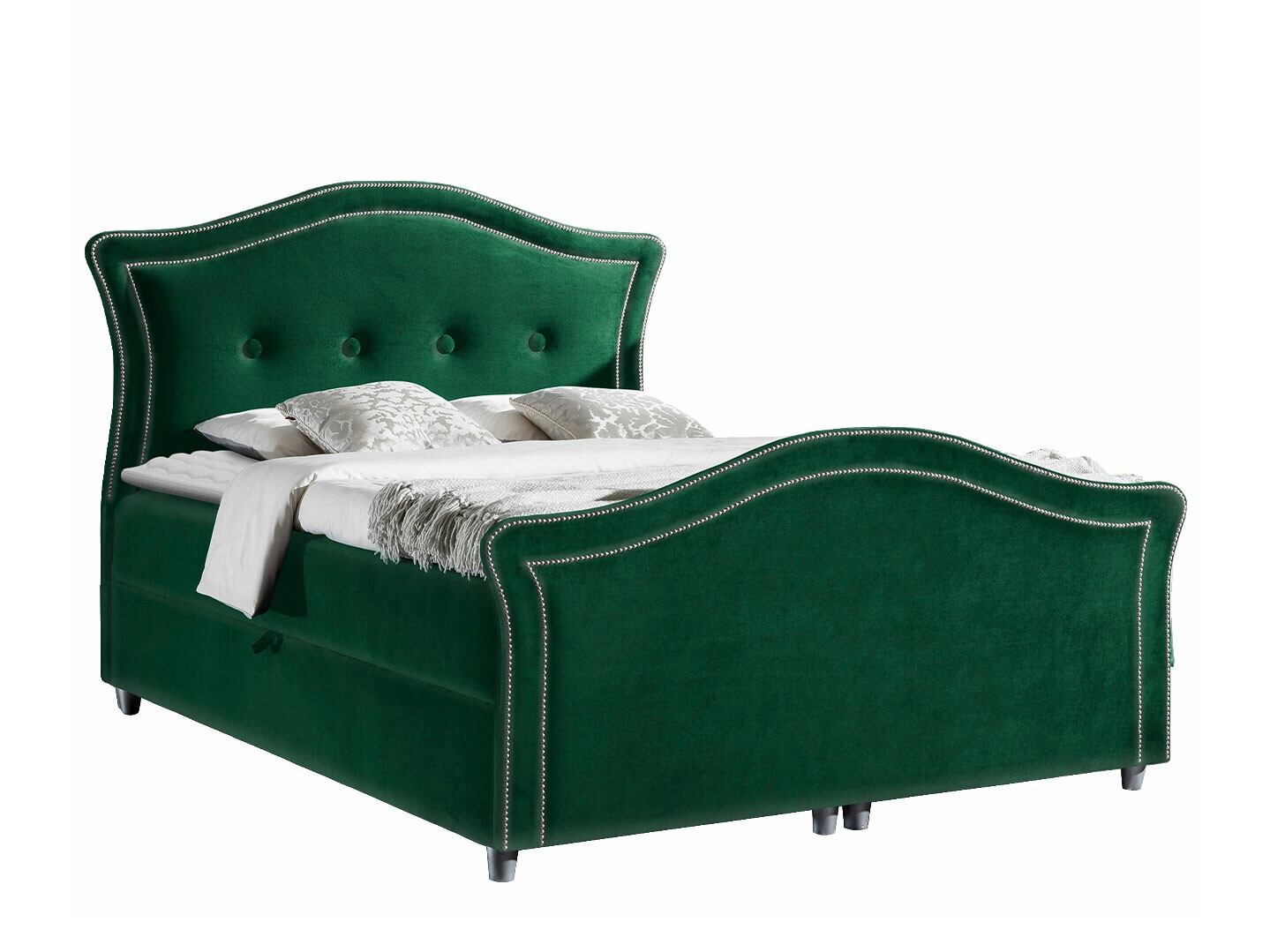 Boxspring postelja Oleum I (Magic Velvet 2225)