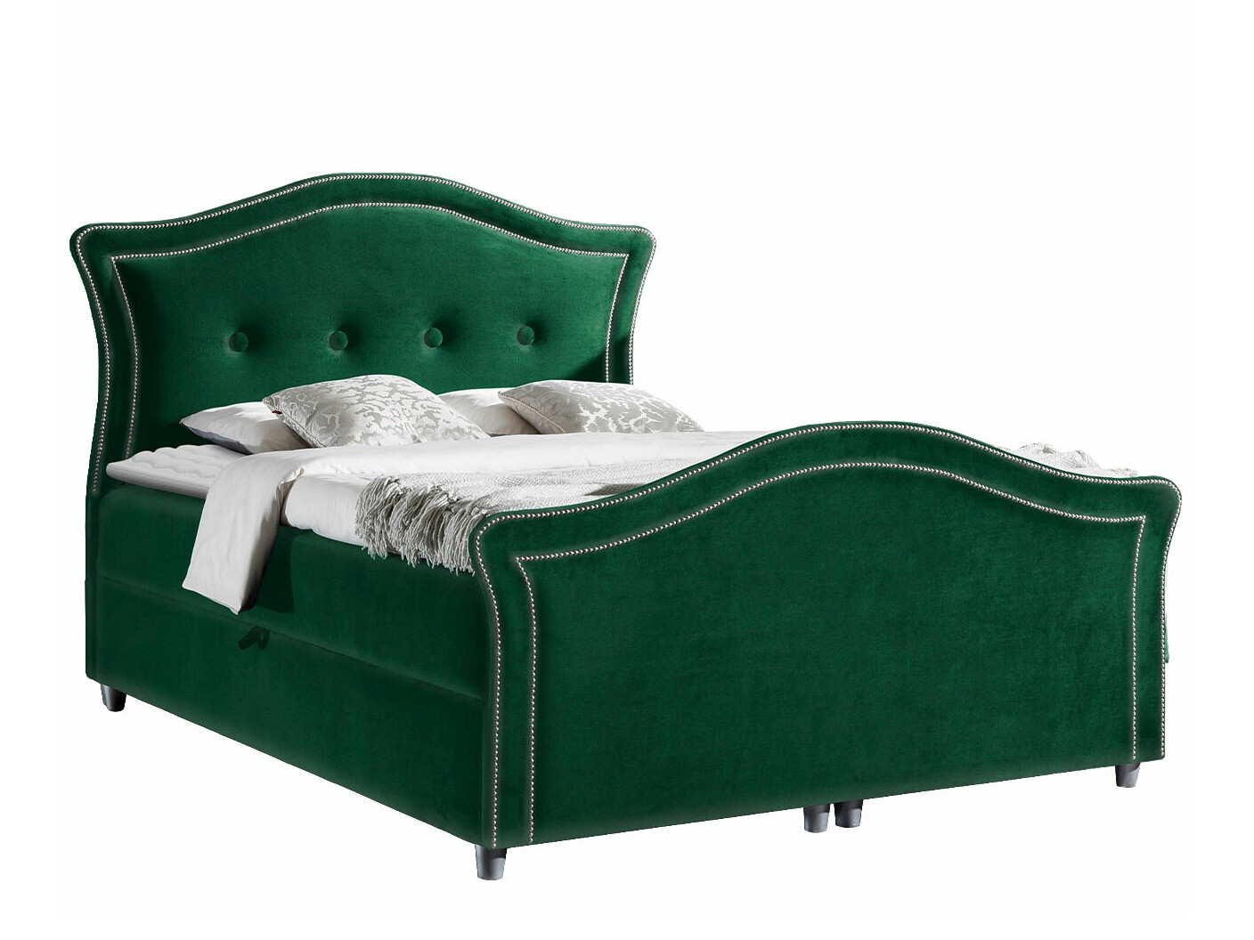 Boxspring postelja Oleum I (Magic Velvet 2225)