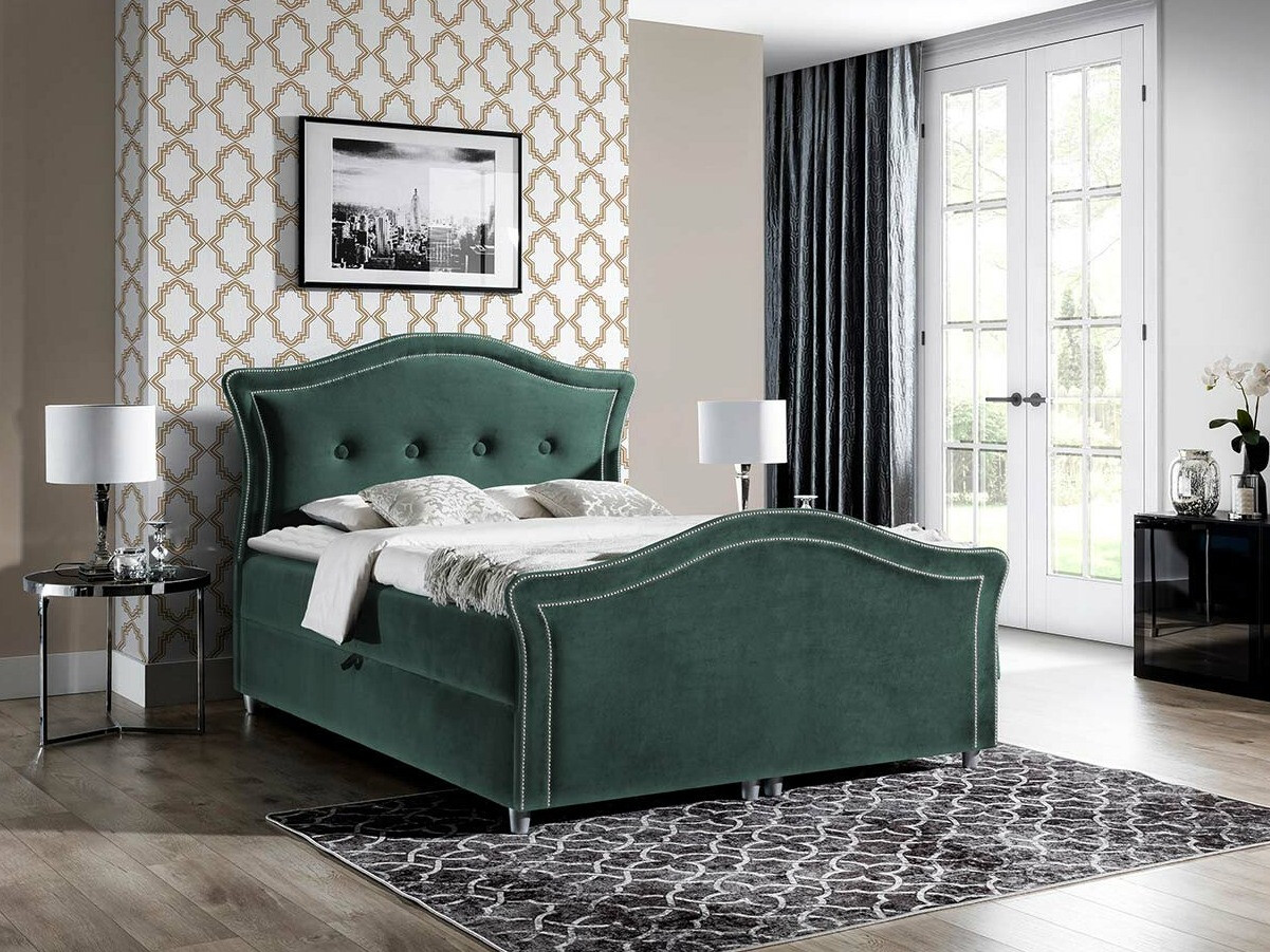 Boxspring postelja Oleum I (Velluto 12)