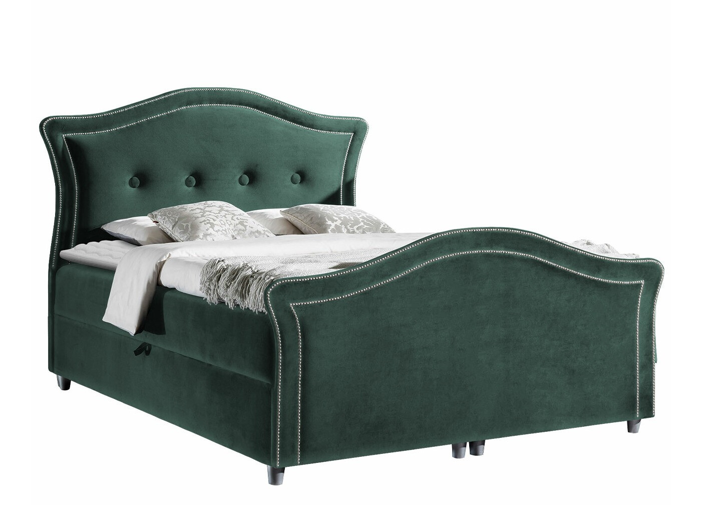 Boxspring postelja Oleum I (Velluto 12)