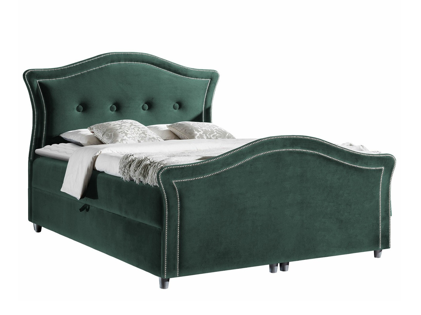 Boxspring postelja Oleum I (Velluto 12)