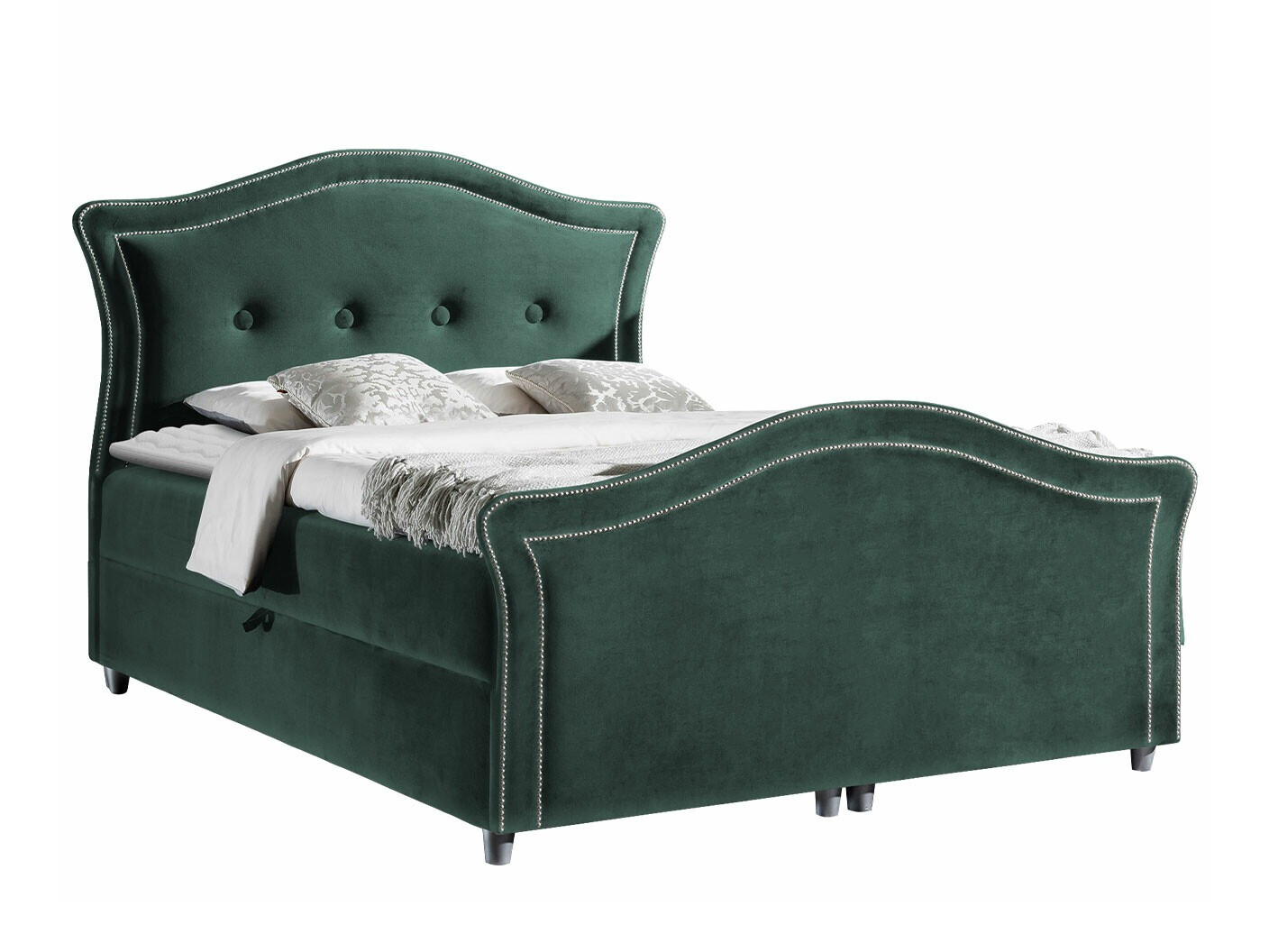 Boxspring postelja Oleum I (Velluto 12)
