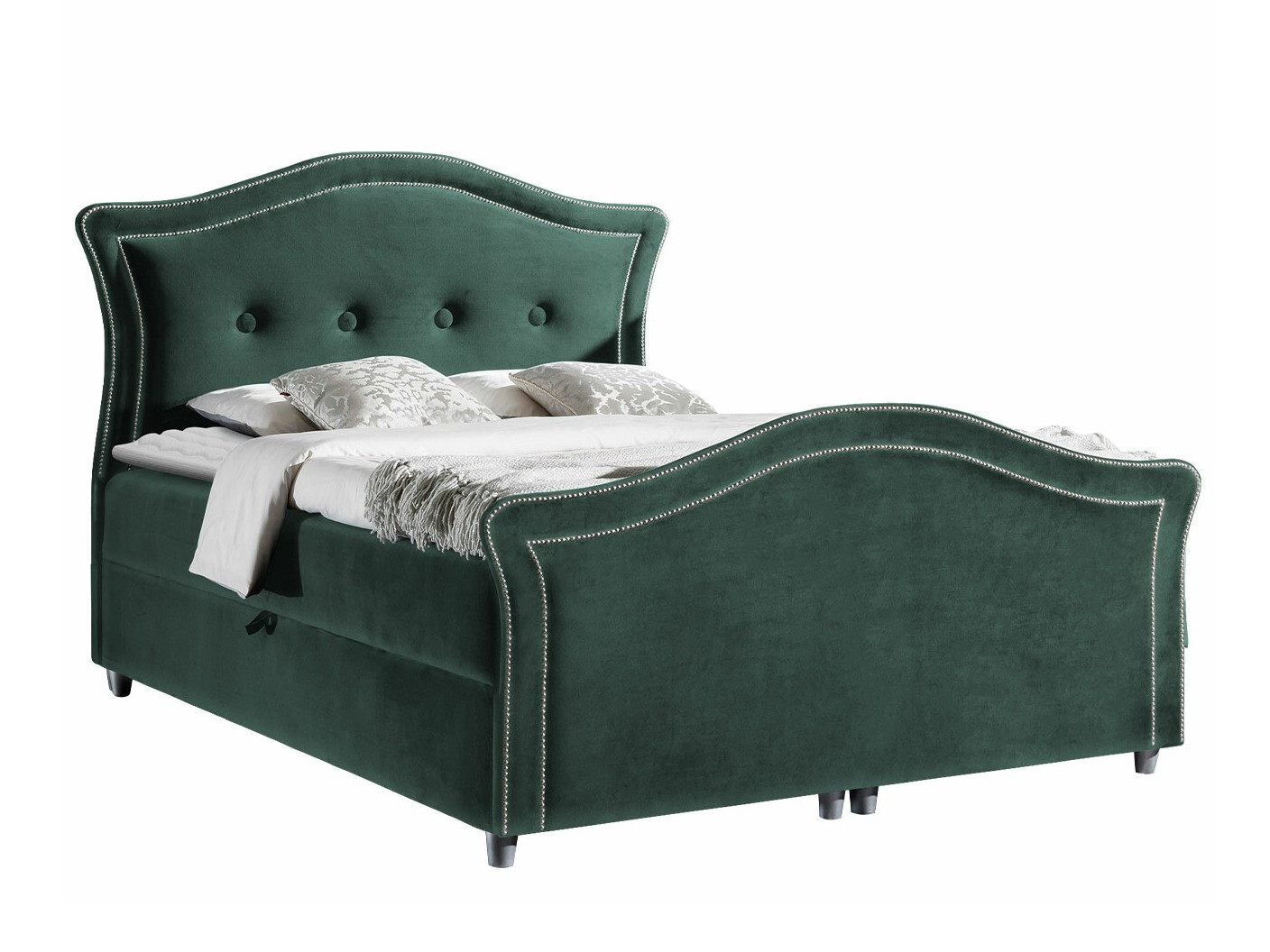 Boxspring postelja Oleum I (Velluto 12)