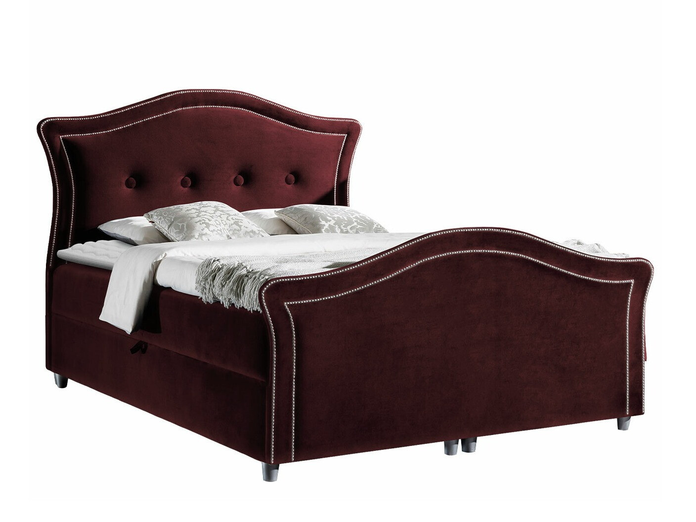 Boxspring postelja Oleum I (Velluto 32)
