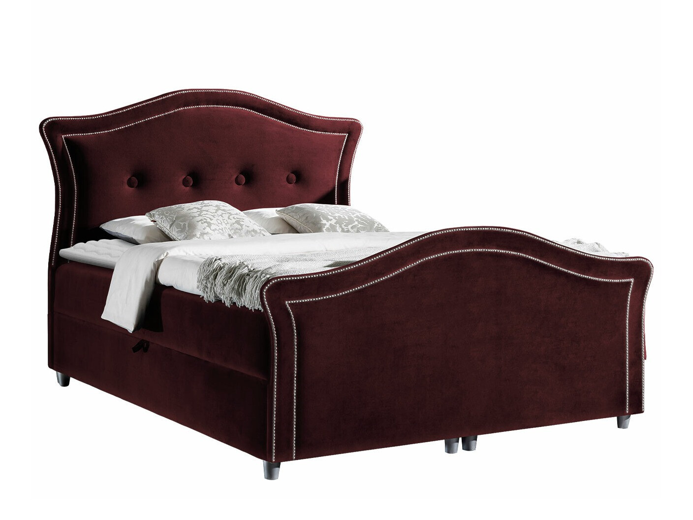 Boxspring postelja Oleum I (Velluto 32)