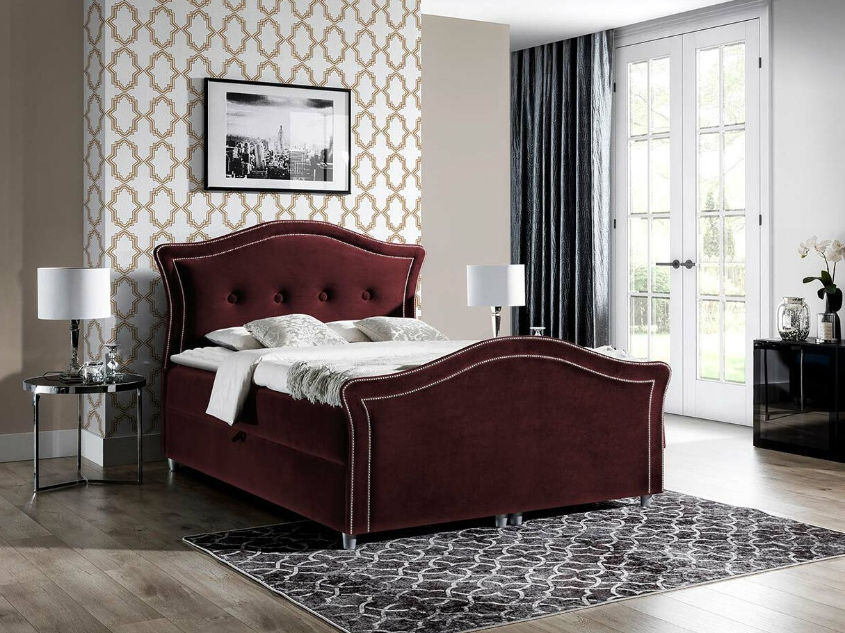 Boxspring postelja Oleum I (Velluto 32)