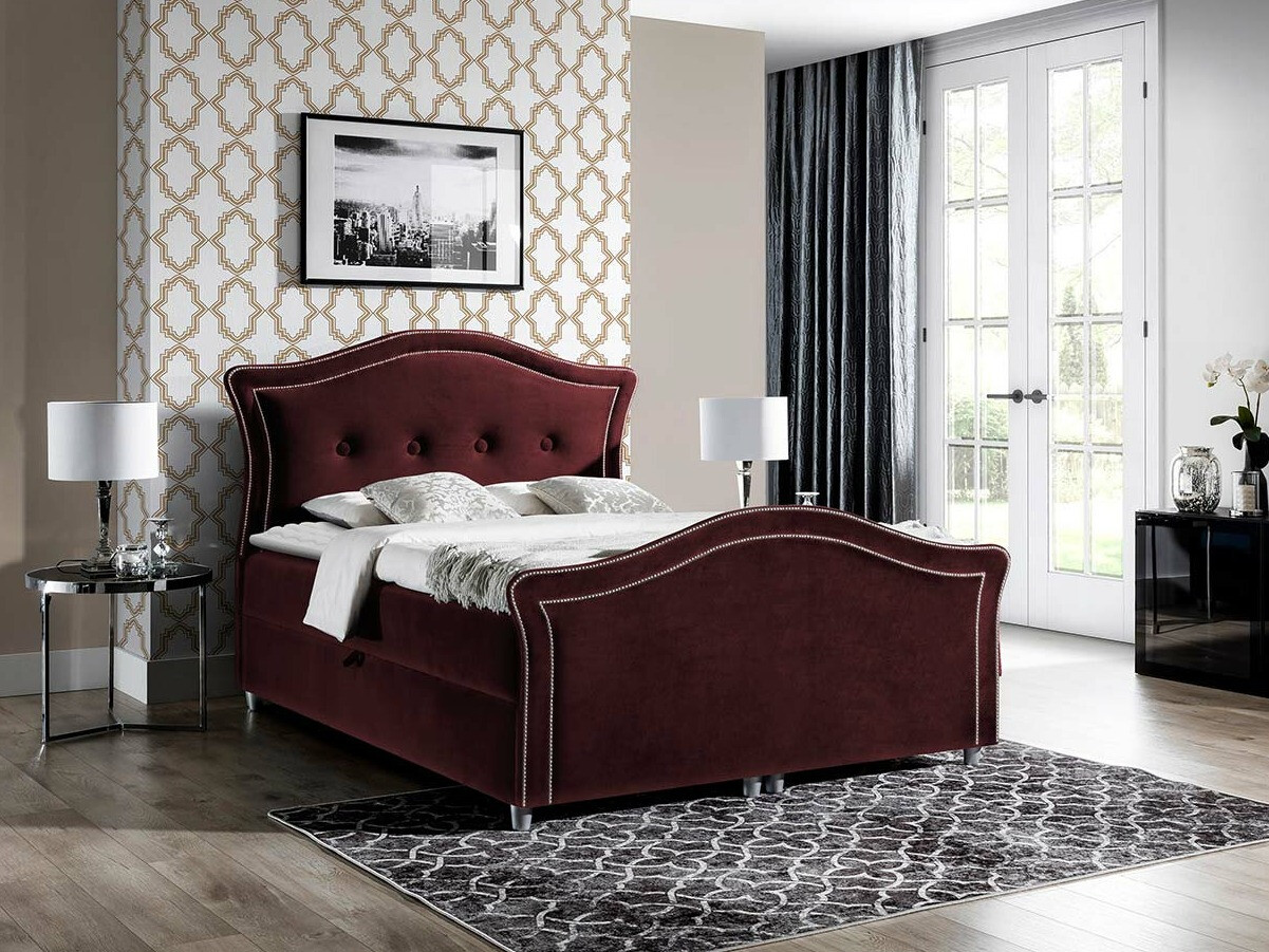 Boxspring postelja Oleum I (Velluto 32)