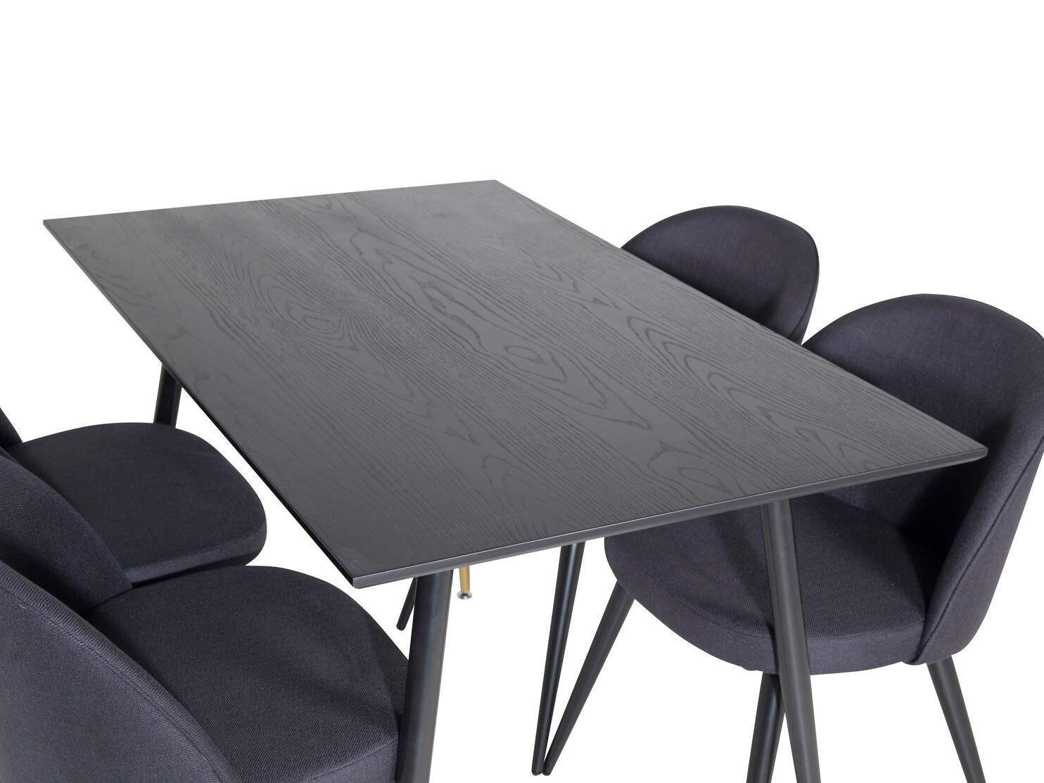 Jedilniški komplet Dallas 1692 (Črna)