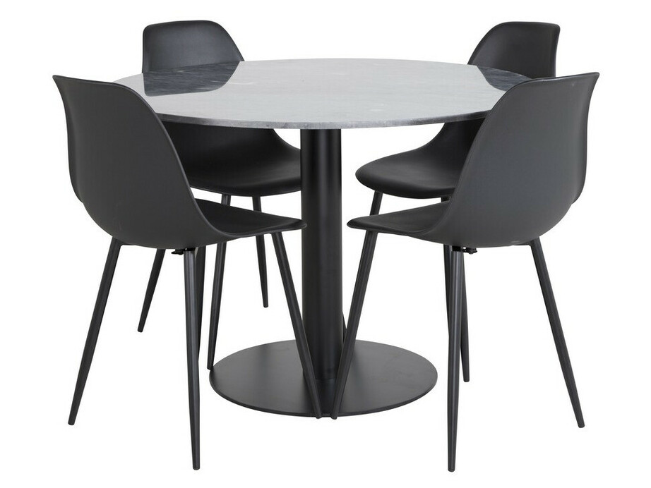 Jedilniški komplet Dallas 2630 (Črna)