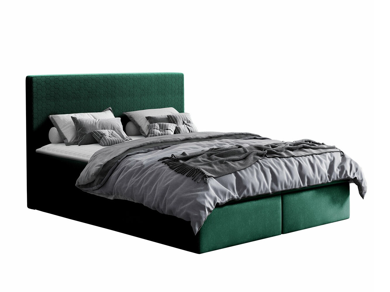 Boxspring postelja Baltimore 126 (Velluto 10)