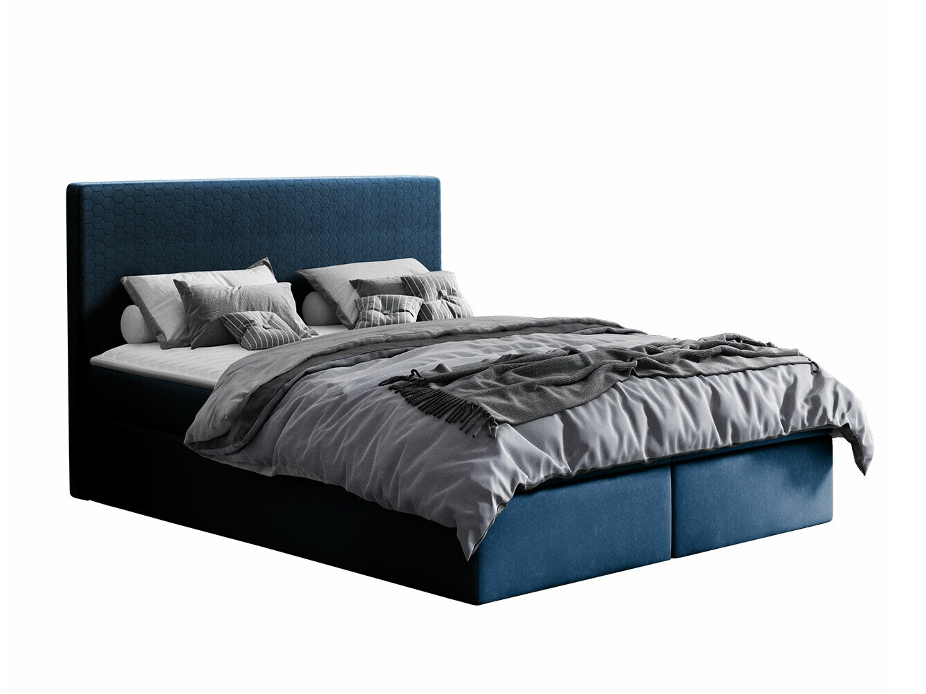 Boxspring postelja Baltimore 126 (Velluto 11)