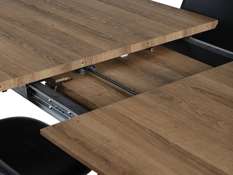 Jedilniški komplet Dallas 330 (Črna)