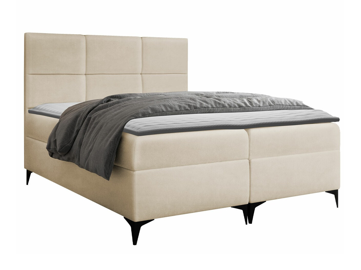 Boxspring postelja Baltimore 133 (Magic Velvet 2250)