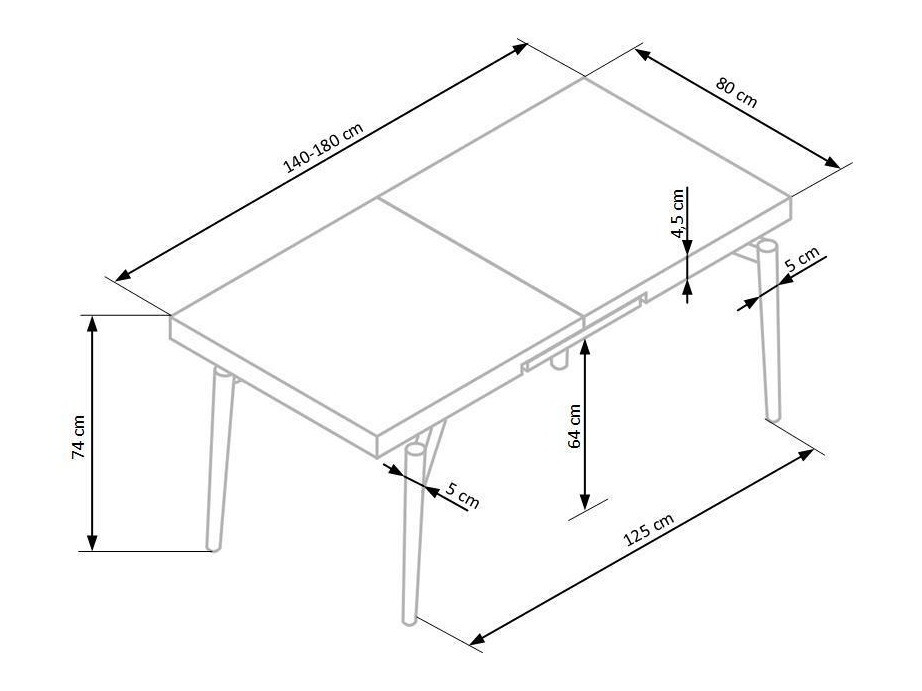 Jedilniški komplet Houston 841