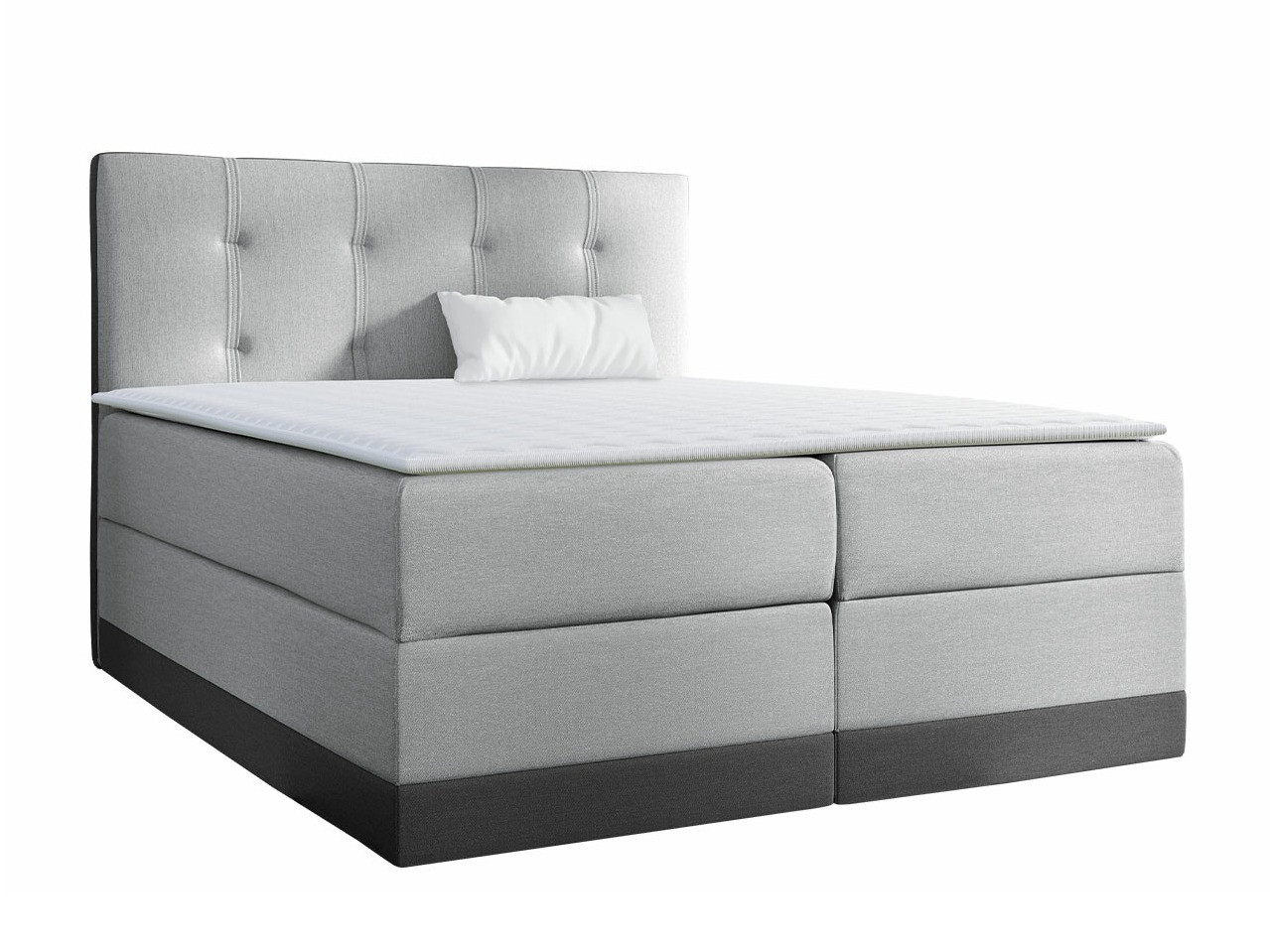 Boxspring postelja Baltimore 139 (Kameleon 92 + Kameleon 84)