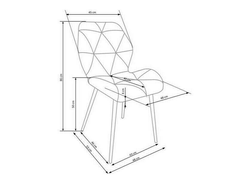 Stol Houston 1234 (Siva)