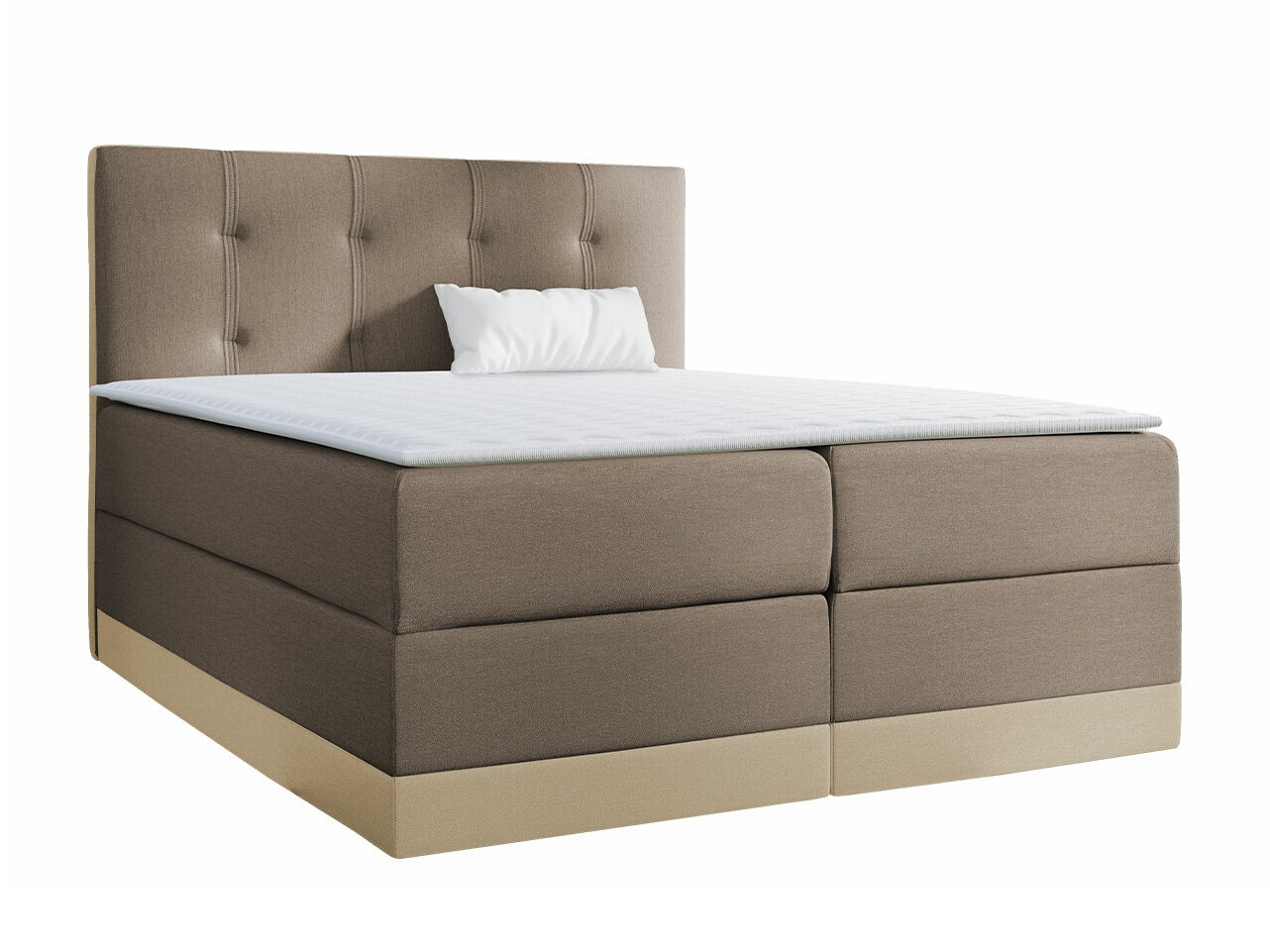 Boxspring postelja Villa (Kameleon 04 + Kameleon 15)