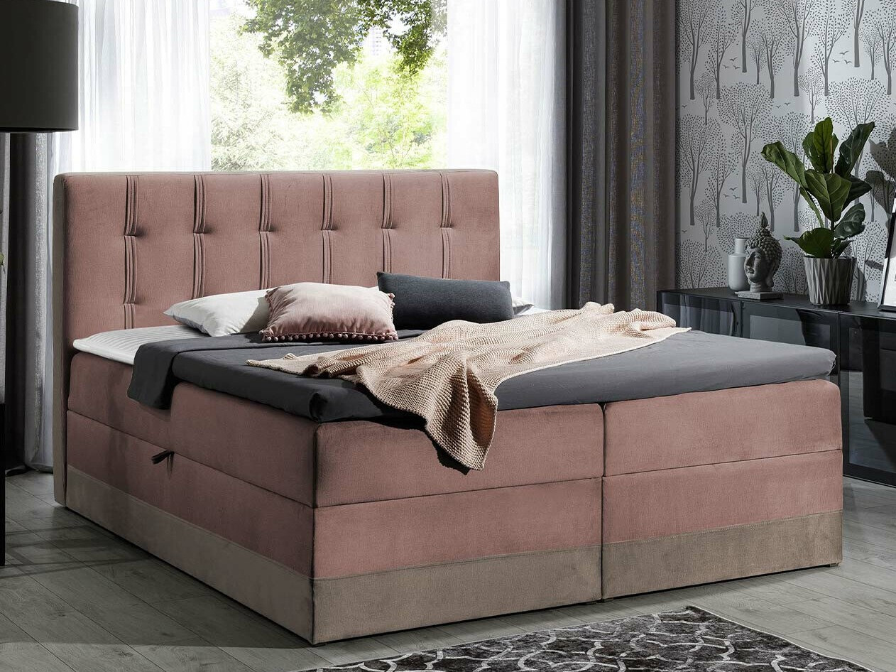 Boxspring postelja Villa (Kameleon 15 + Kameleon 63)