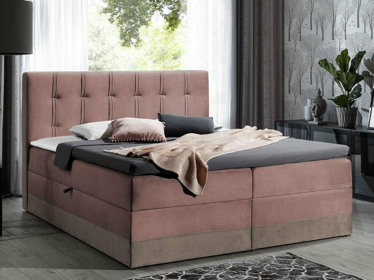 Boxspring postelja Villa (Kameleon 15 + Kameleon 63)