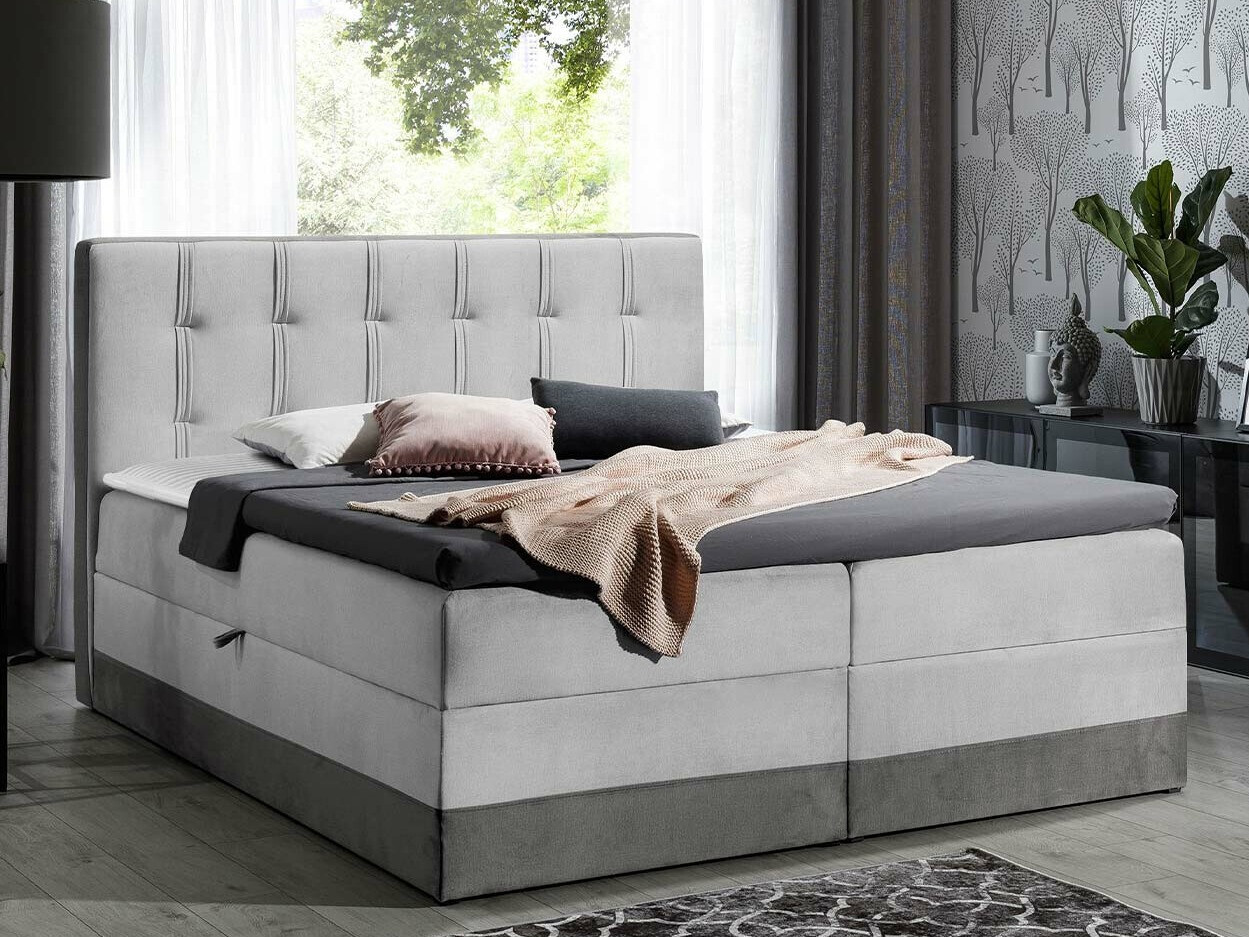 Boxspring postelja Villa (Kameleon 92 + Kameleon 84)