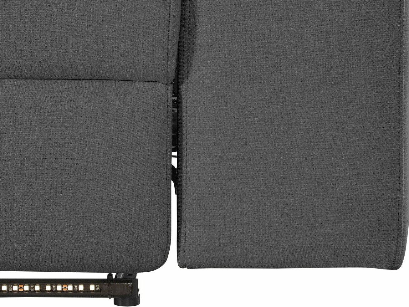 Kotna garnitura s počivalnikom Denton 698 (Antracit)