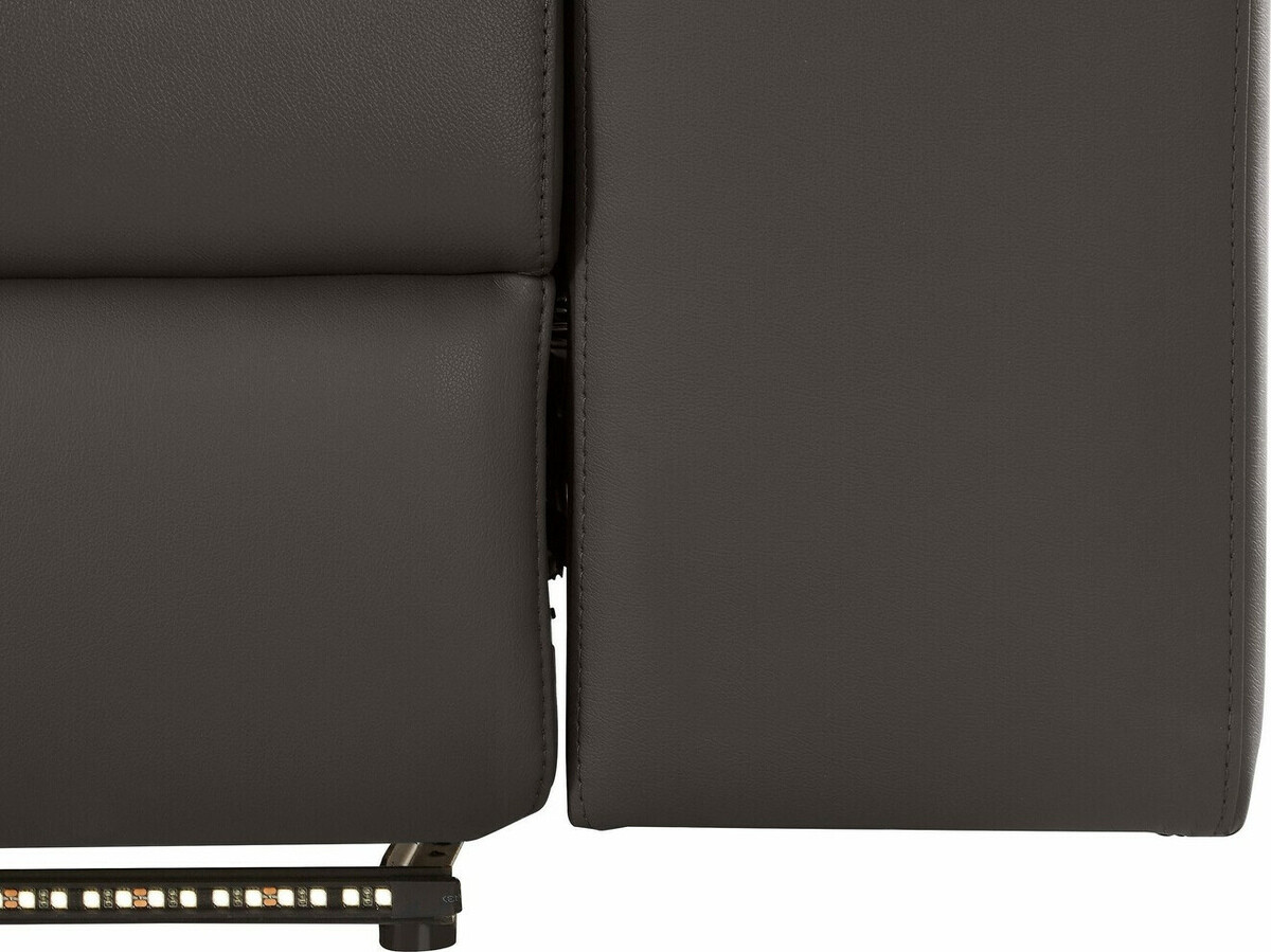 Kotna garnitura s počivalnikom Denton 1493 (Rjava)