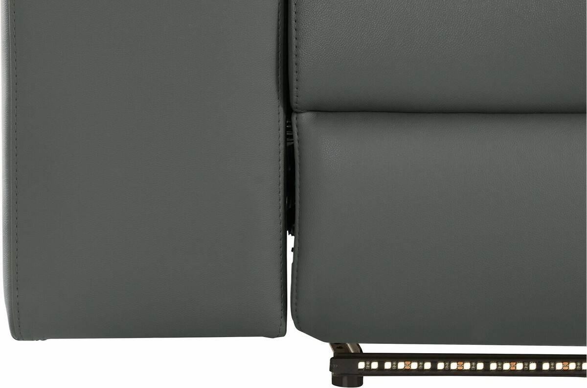 Kavč s počivalnikom Denton 1494 (Siva)