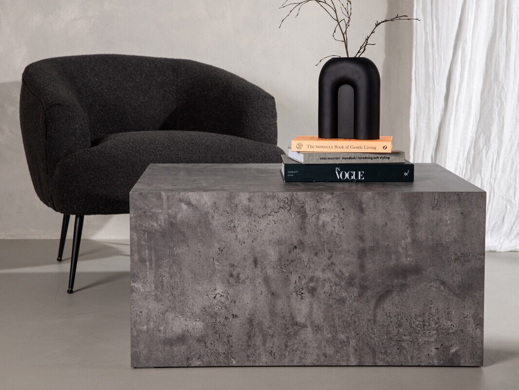 Klubska mizica Dallas 3186 (Siva)