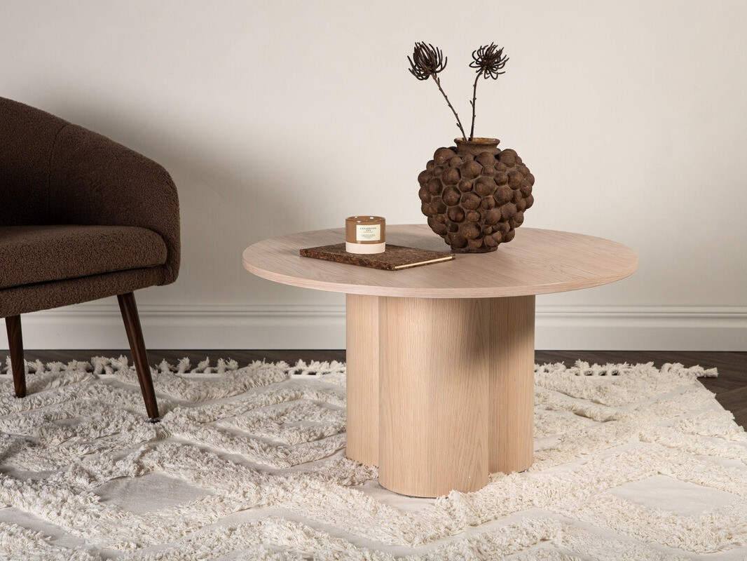 Klubska mizica Dallas 3188 (Svetel les)