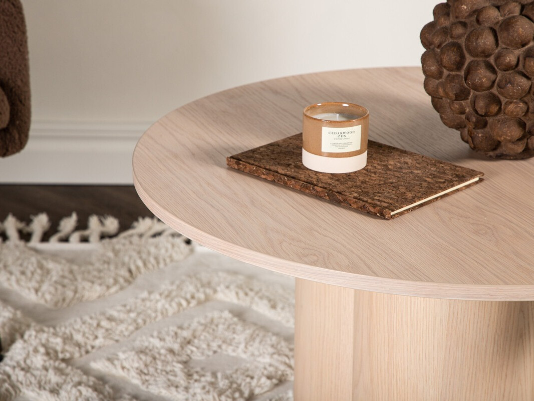 Klubska mizica Dallas 3188 (Svetel les)