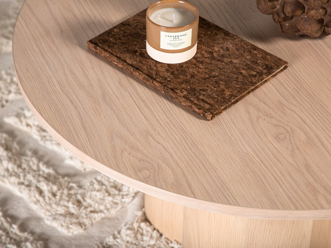 Klubska mizica Dallas 3188 (Svetel les)