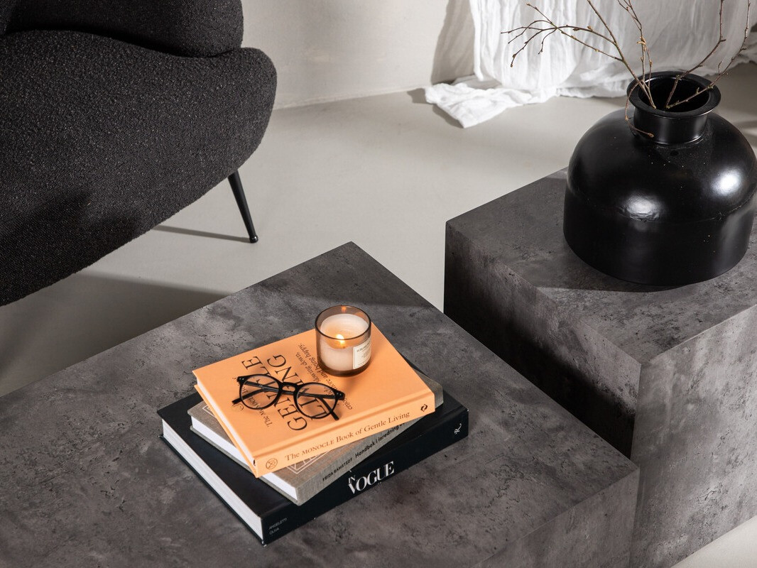 Stranska mizica Dallas 3187 (Siva)