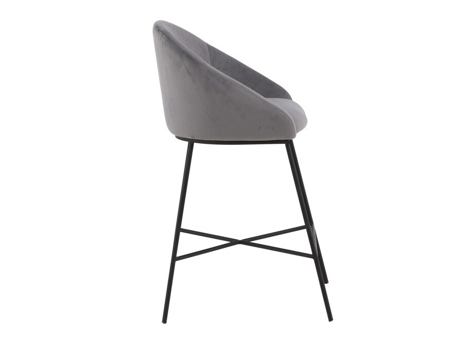 Barski stol Dallas 3175 (Temno siva + Črna)