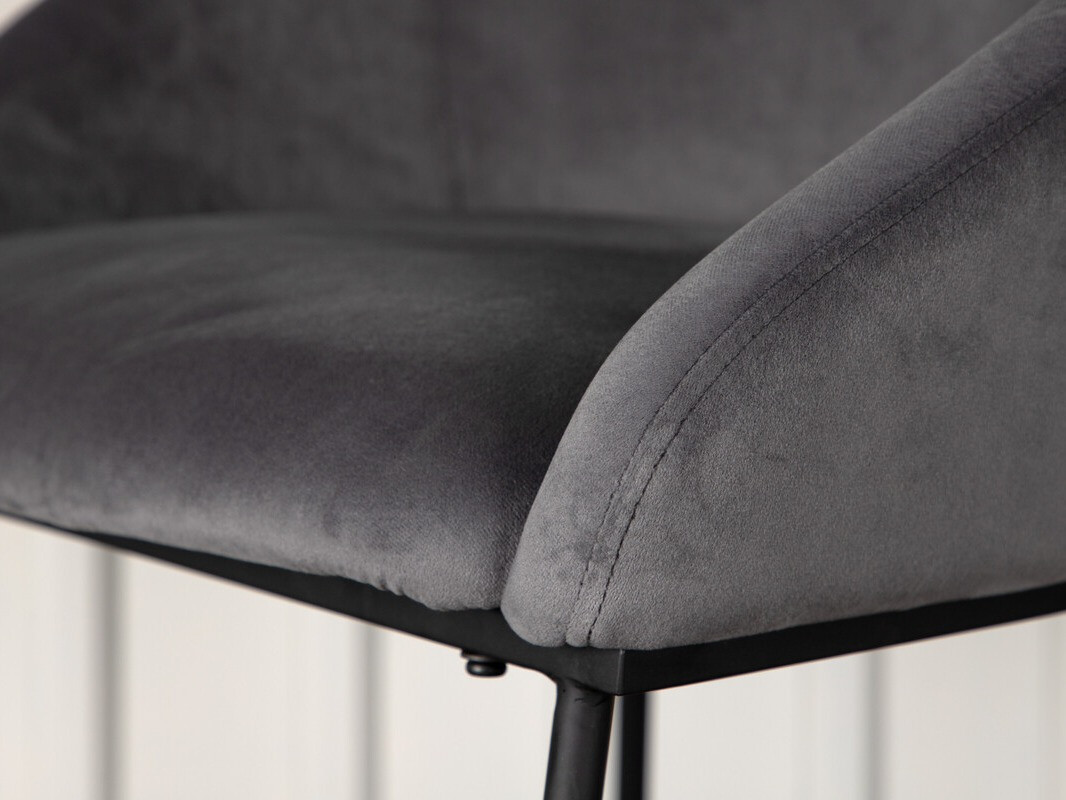 Barski stol Dallas 3175 (Temno siva + Črna)