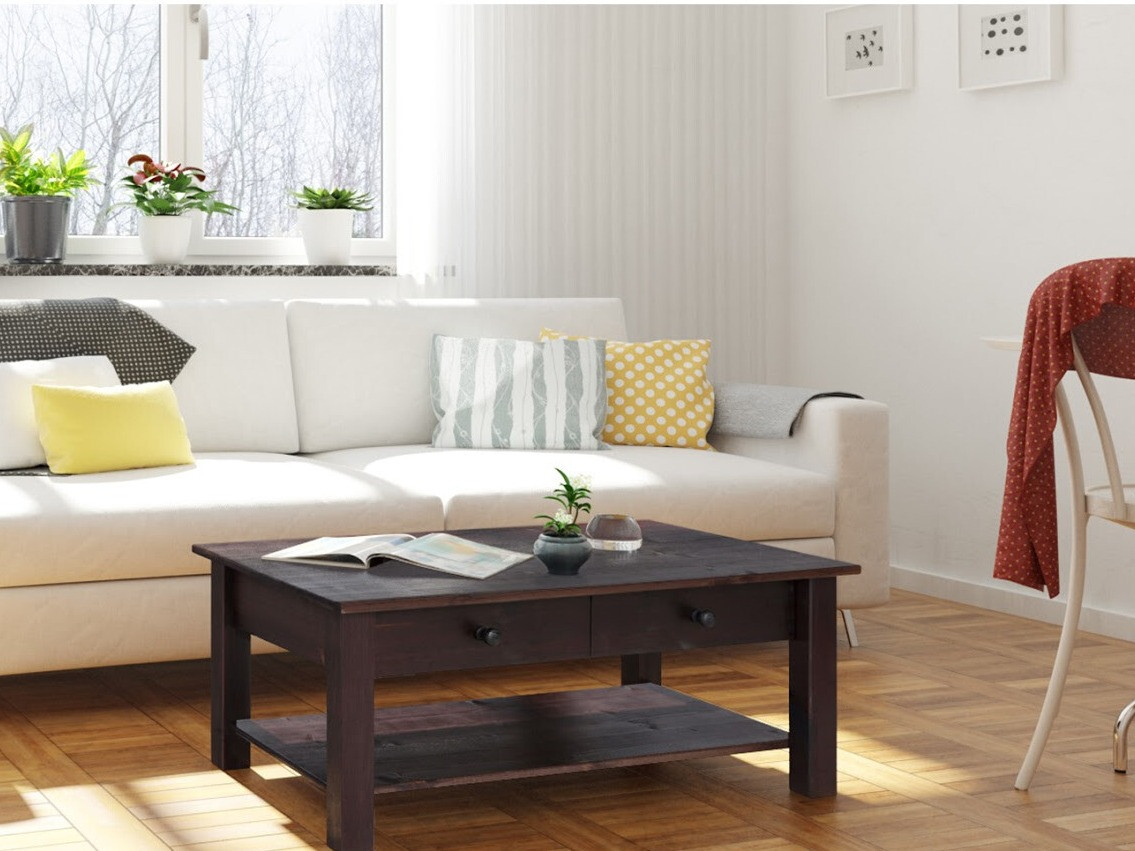 Klubska mizica Denton 754 (Havana hrast)