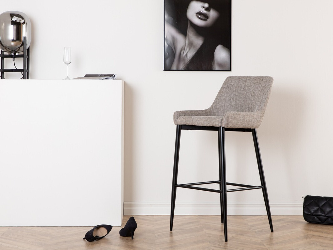 Barski stol Dallas 2647 (Bež + Črna)