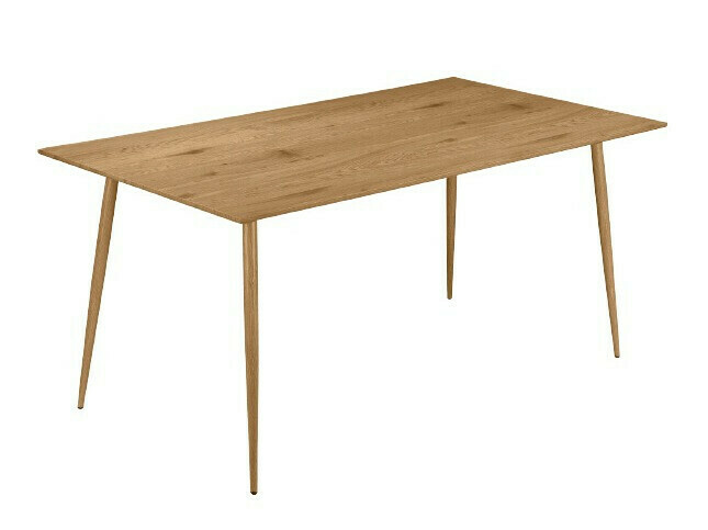 Jedilniški komplet Denton 764 (Antracit + Hrast)