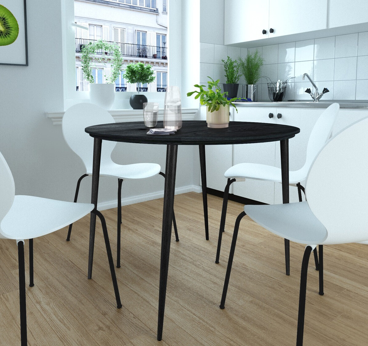 Miza Denton 761 (Črna)