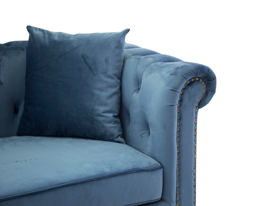 Kavč chesterfield Dallas 255 (Modra)
