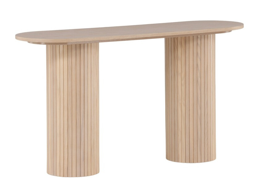 Konzolna miza Dallas 3217 (Svetlo rjava)