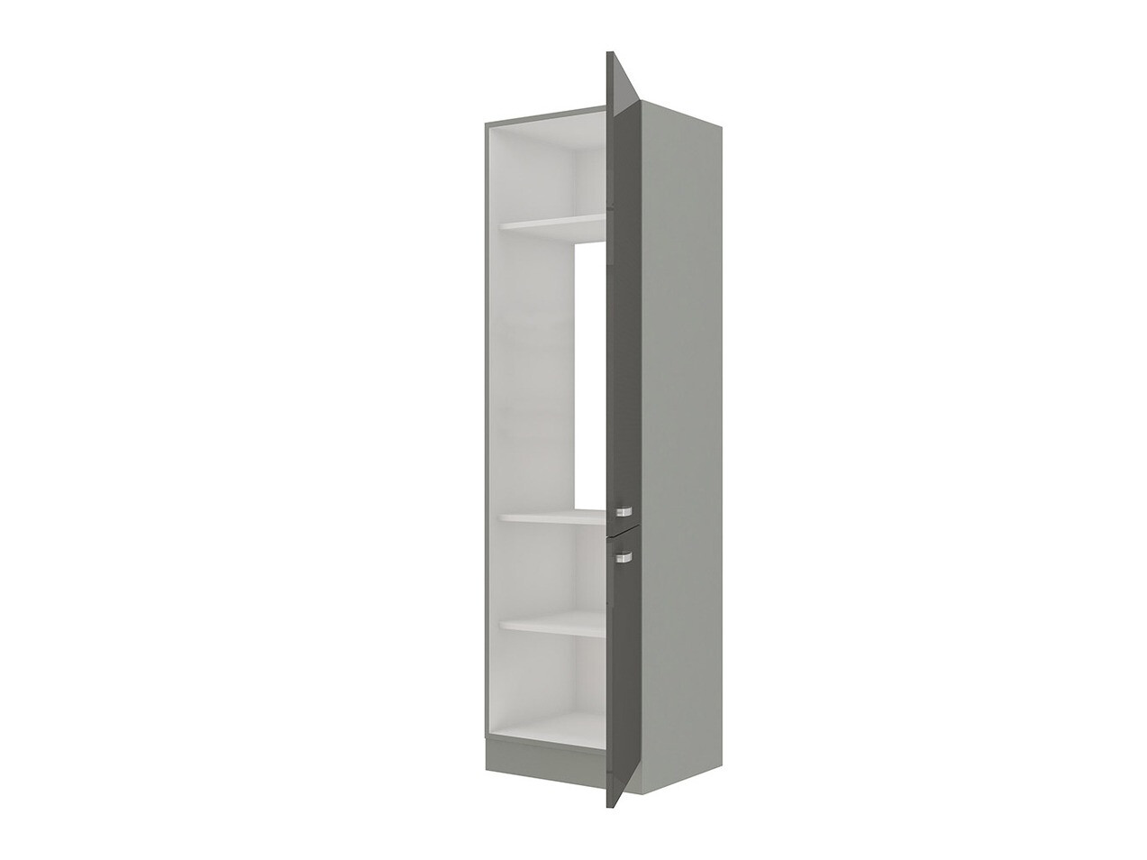 Modularna omarica z vrati Multi Grey 103