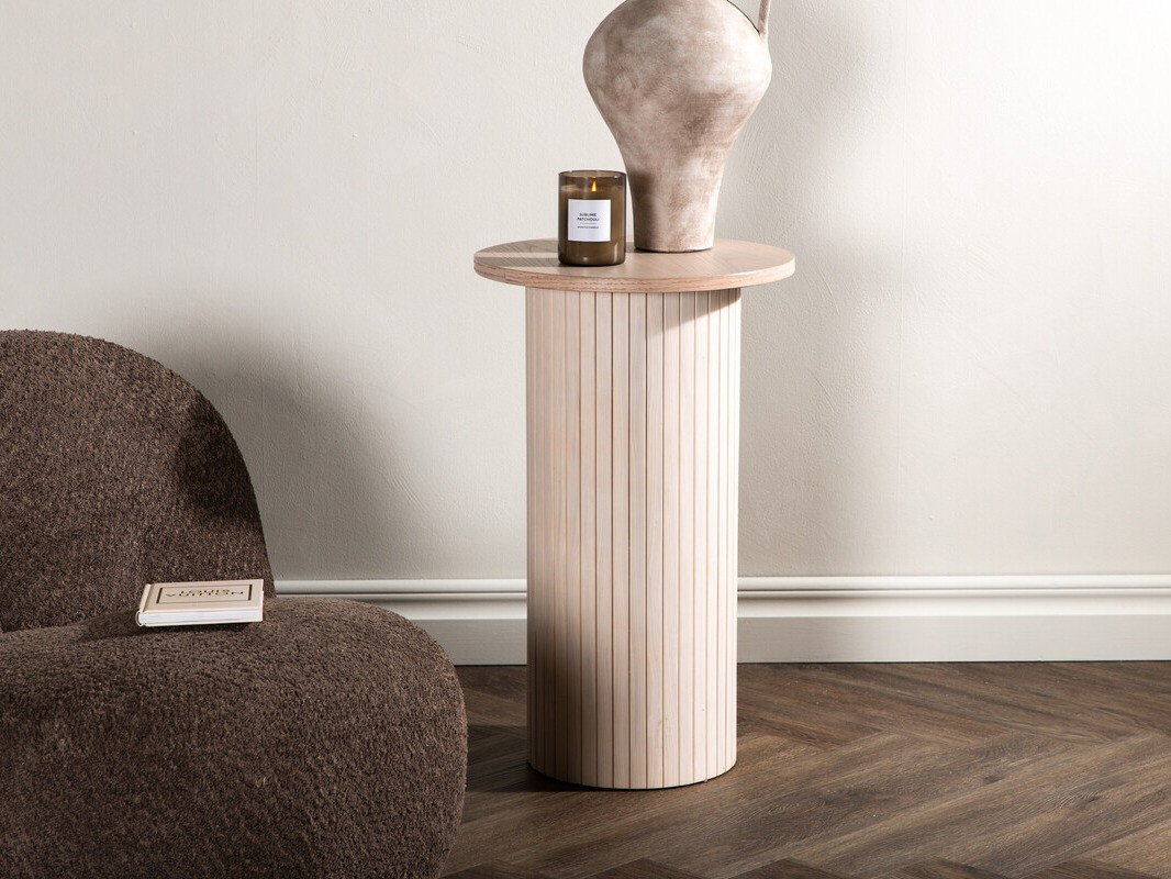 Stranska mizica Dallas 3218 (Svetlo rjava)