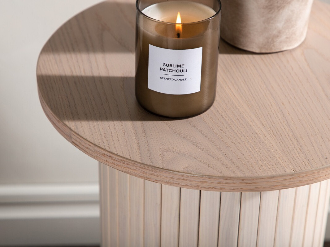 Stranska mizica Dallas 3218 (Svetlo rjava)