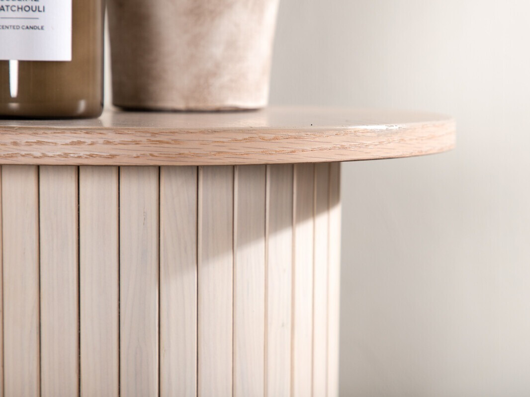 Stranska mizica Dallas 3218 (Svetlo rjava)