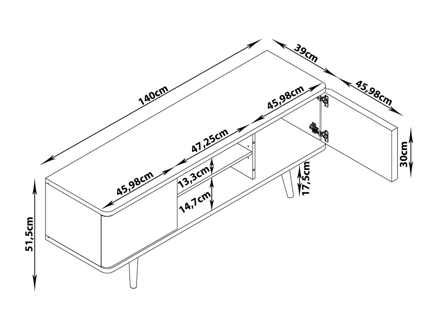 TV-omarica Denton 776