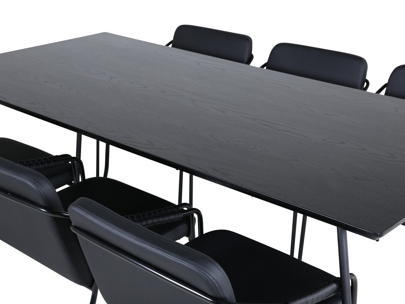 Jedilniški komplet Dallas 2720 (Črna)