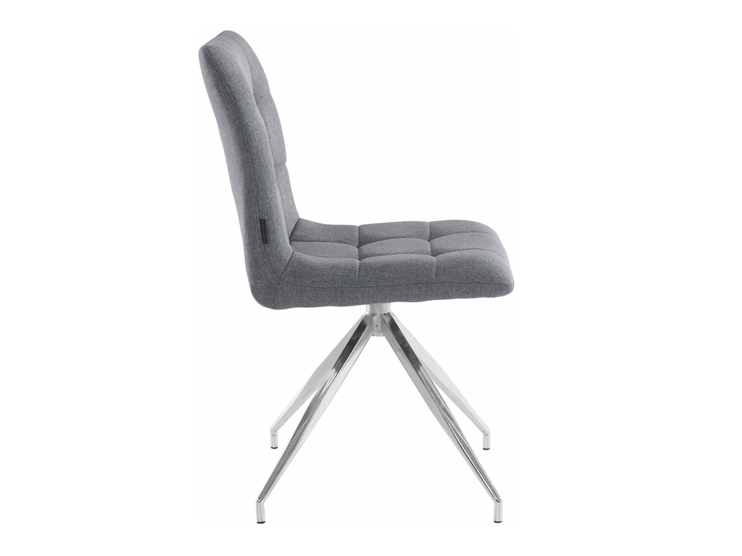 Komplet stolov Denton 793 (Antracit + Srebrna)