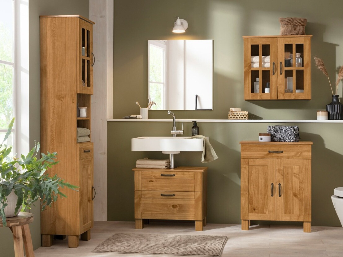 Prostostoječa Kopalniška omarica Ophlevu 106 (Bor)