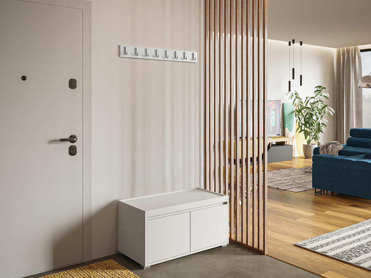 Komplet za predsobo Comfivo Pinus III