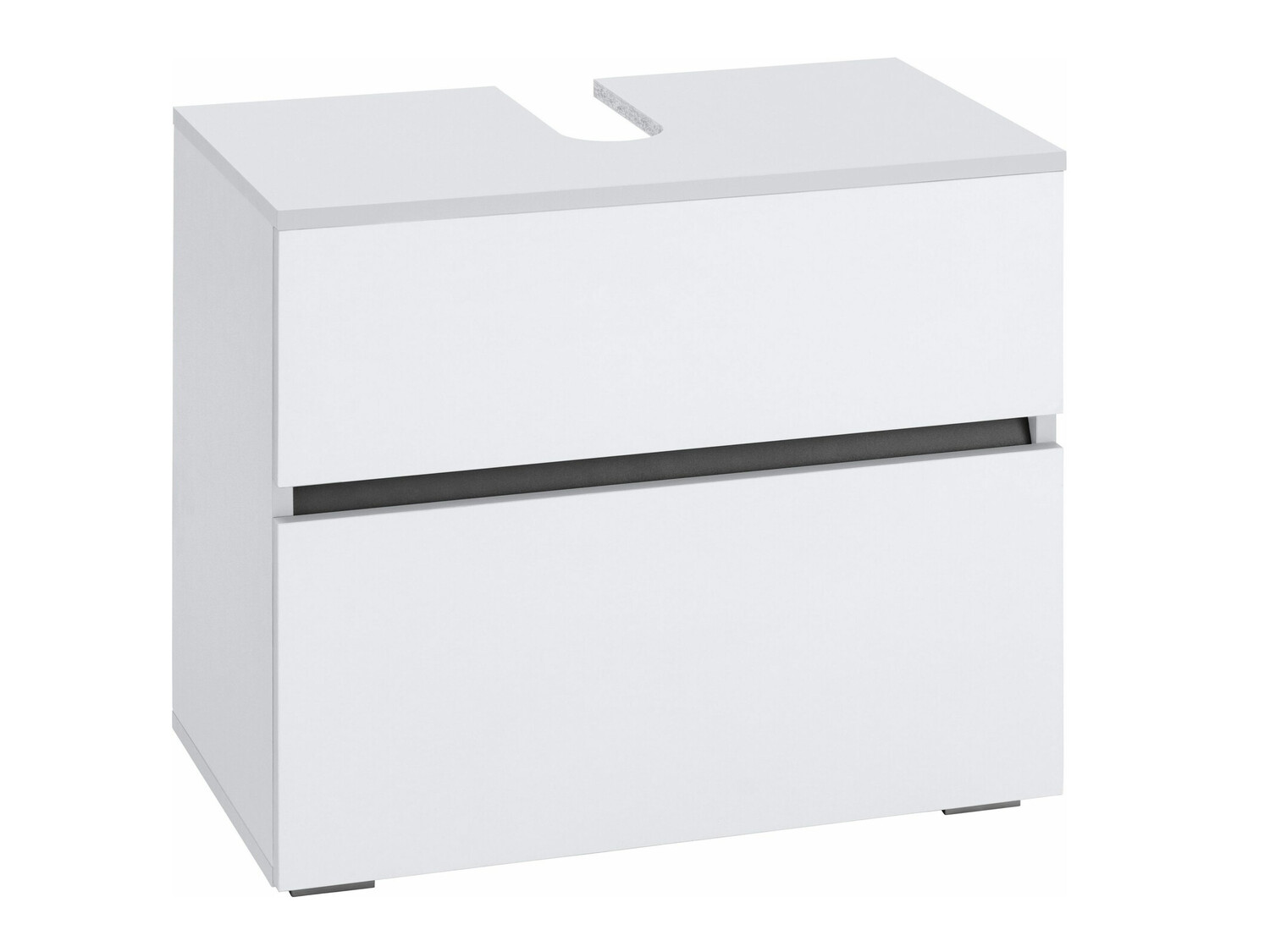 Prostostoječa kopalniška omarica za umivalnik Soncamu 110 (Bela)